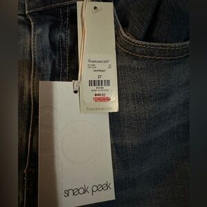 Brand new sneakpeak denim jeans size 27